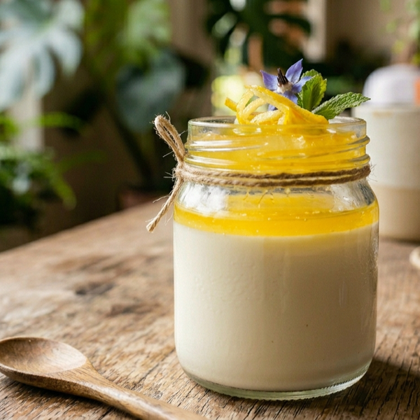 Friday- Yuzu Lemon panna cotta
