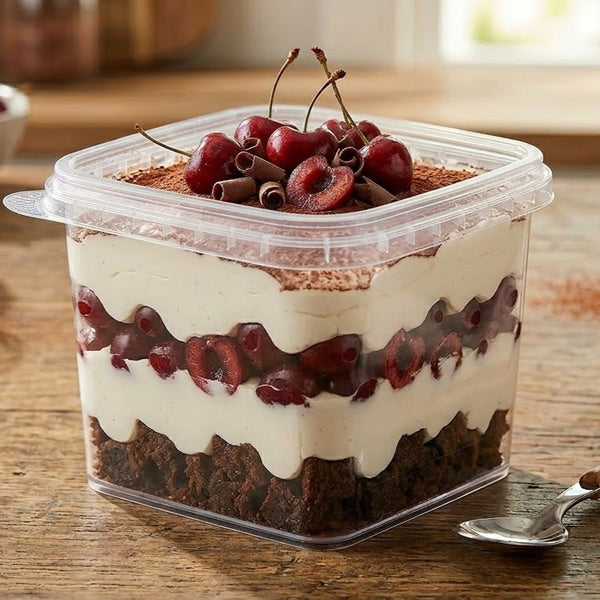 Monday-NEW Black Forest Brownie box cake