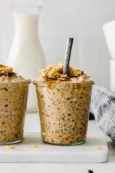 Monday- NEW Brown Sugar Shaken Espresso Overnight Oats