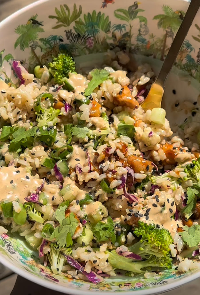 Wednesday- NEW Hawaiian Salad Bowl with choice of protein