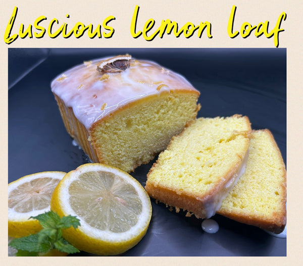 NEW TLC Biscuits's LUSCIOUS LEMON LOAF (avail GF)