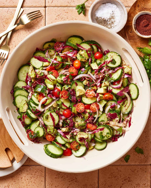 NEW Copycat Erewhon Cucumber Avocado Salad (GF, V)