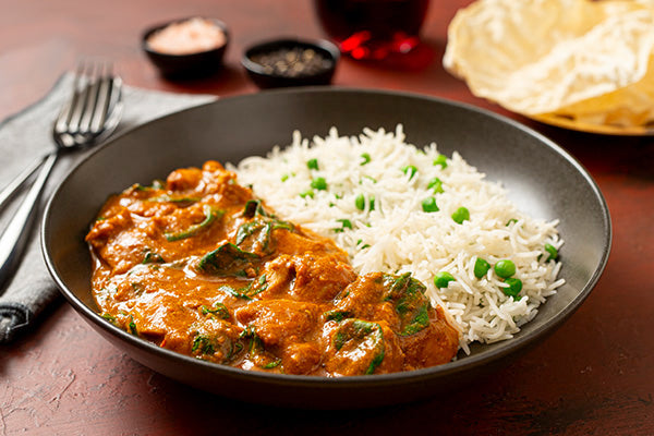 Ready to Eat Butter Chicken with Basmati Rice (serves 2)