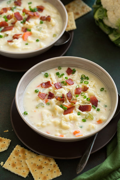 NEW Cream of Cauliflower Soup (GF)-Please order 2 Max PP