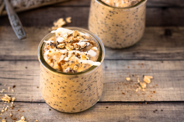 NEW Cinnamon Bun Overnight Oats (GF)