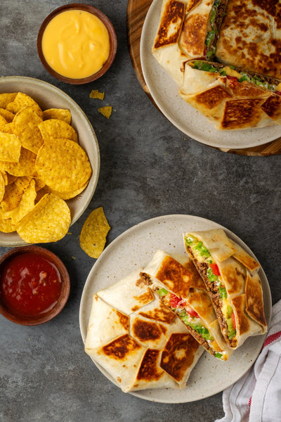 NEW Crunch wraps  (one large tortilla pp)