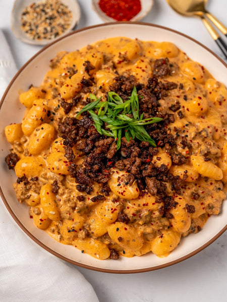Monday- NEW Gochujang Gnocchi and Garlic Beef