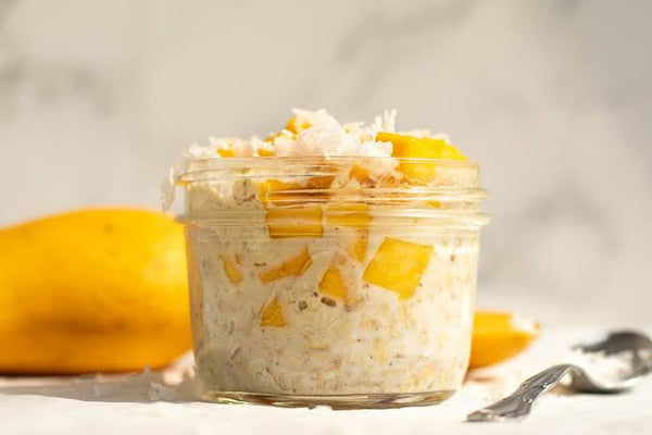New Mango Sticky rice overnight oats
