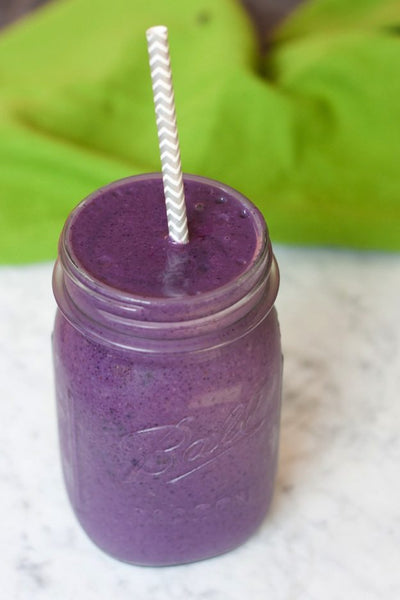 Flat Belly Blueberry Smoothie