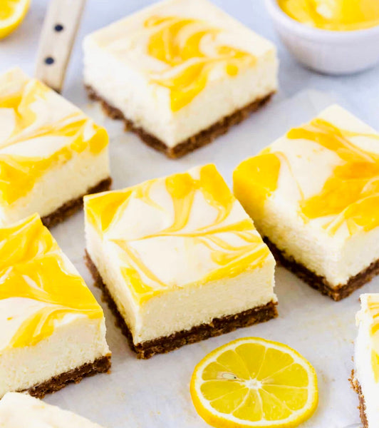 Lemon Curd Cheesecake bars (6 per box)