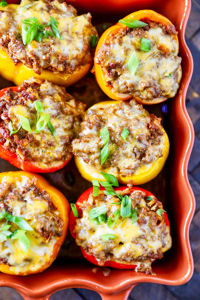 New- Mexican Stuffed Peppers (a south of the border twist on a classic)