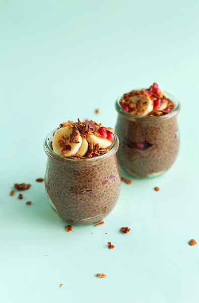 Chocolate Chia Seed Pudding (GF, DF, Peanut free)