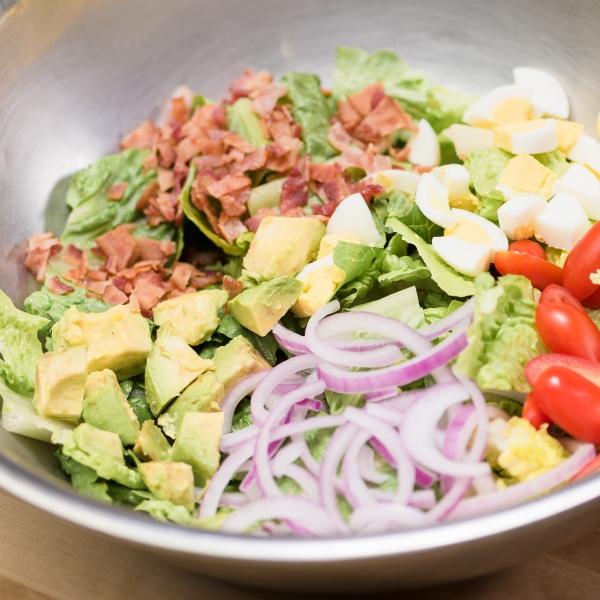 Cobb Salad with Green Godess dressing