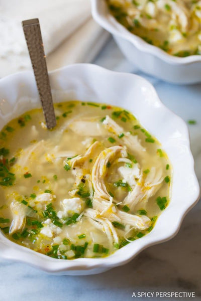 New Greek Lemon Chicken Soup