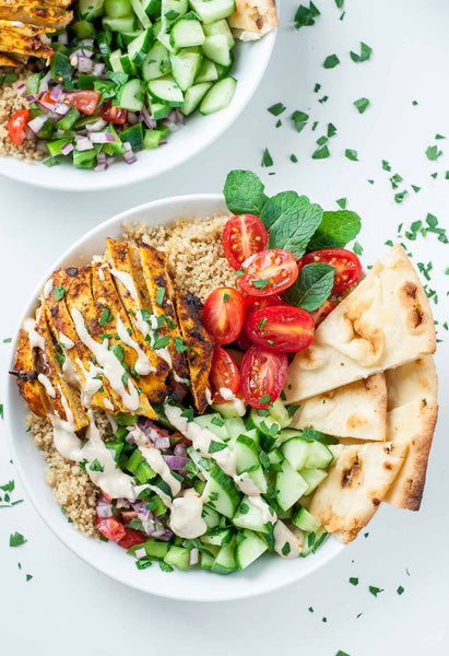 The Healthy Chicken Shawarma Rice Bowls (Ready to eat)