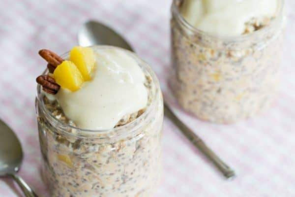 New Hummingbird Cake Overnight oats