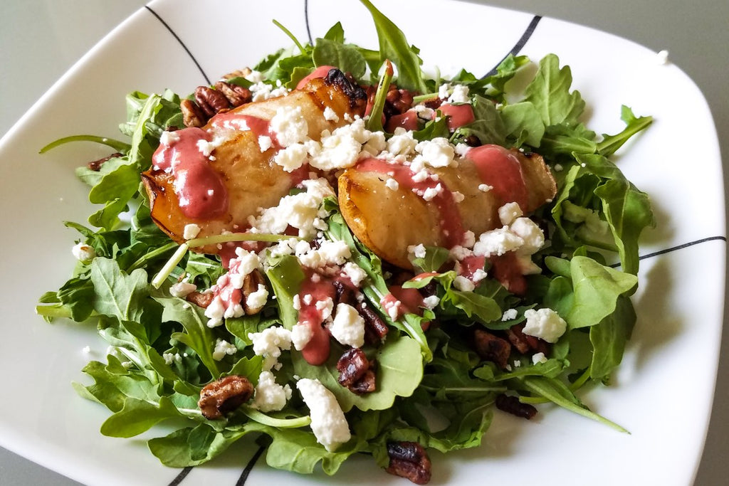 My version of the Hazel salad from Monza with Chicken (GF)