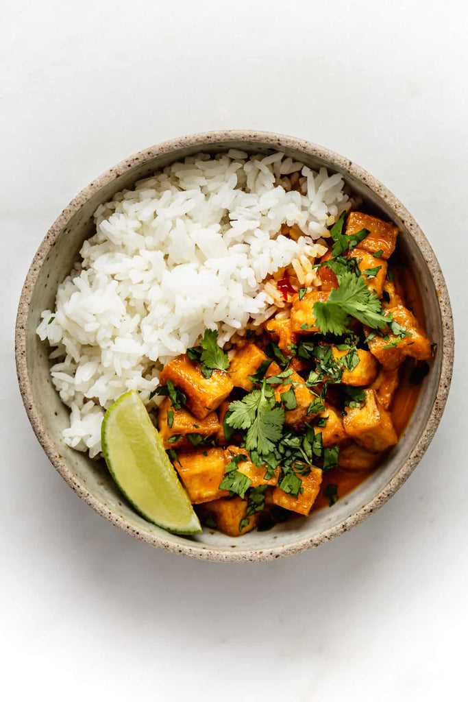 Monday- Thai Chicken Curry served with Basmati Coconut Rice (GF, Dairy free, Veg option) -min order is 2